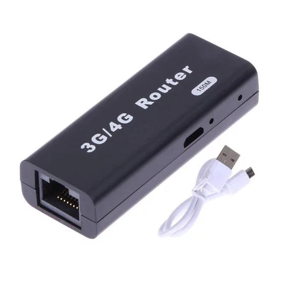  Portable 3G/4G WiFi Wlan Hotspot WiFi Hotspot 150Mbps RJ45 USB  Router5441 - Image 1 of 4