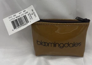 Bloomingdale's Little Brown Bag Retro Promotional Keychain Key Chain NWT - Picture 1 of 3