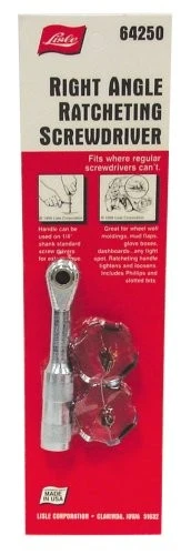 Destornillador de ángulo recto de trinquete Lisle 64250 Foto 1 de 1