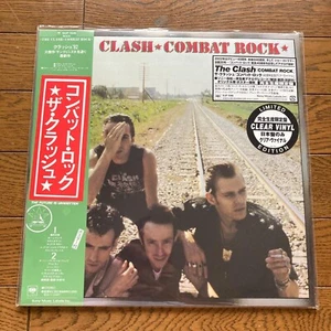 THE CLASH - COMBAT ROCK 12" LP 2022 CLEAR vinyl JAPAN Ltd Pressing BRAND NEW - Imagen 1 de 4