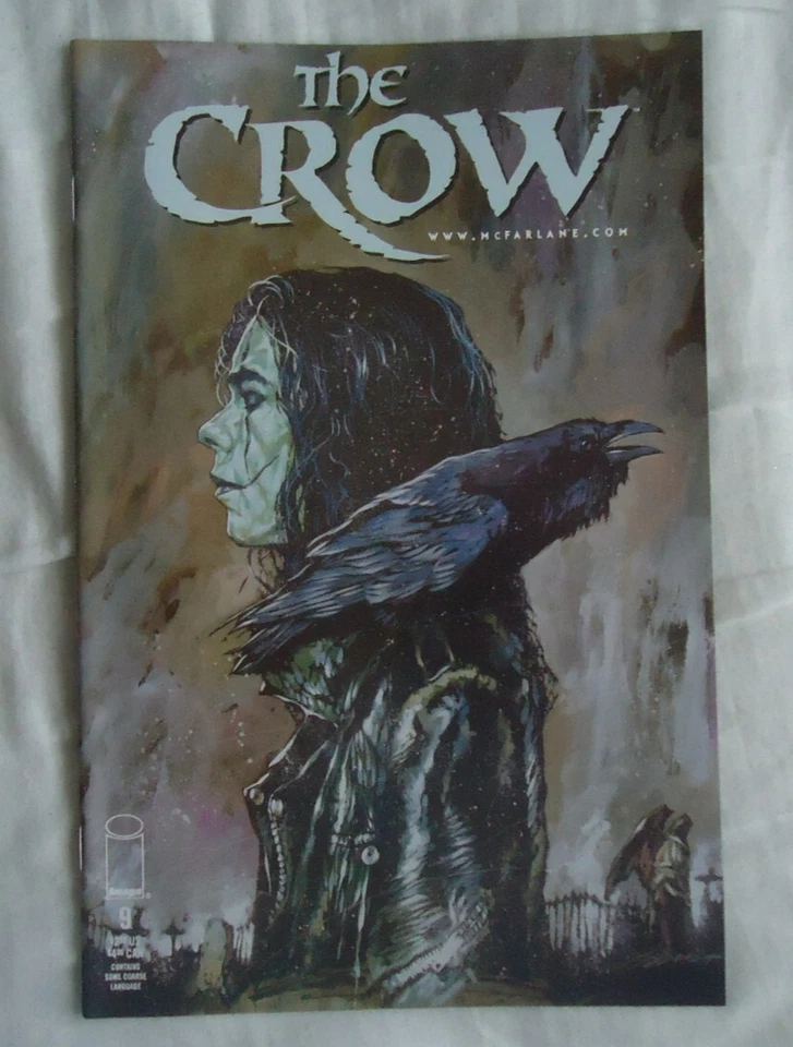 The Crow Issue #9 McFarlane Toys Graphic Novel Comic Book Image Comics (S) - Image 1 of 2