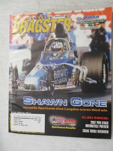 NATIONAL DRAGSTER MAGAZINE MARCH 16, 2007 SHAWN LANGDON CRAIG TREBLE INTERVIEW - Picture 1 of 2
