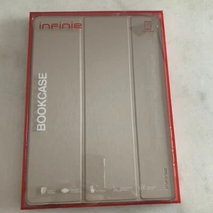 Infinie Bookcase Folio Case For IPad Pro 12.9 Generation 1 And 2 - Gold - Picture 1 of 3