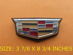 CADILLAC FRONT GRILLE EMBLEM LOGO BADGE SIGN 84783137 USED A42747 - Bild 1 von 6