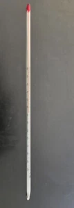 Laborglasthermometer -30 bis 100°C in °C (Celsius) 300mm non-Hg Neu - Bild 1 von 2