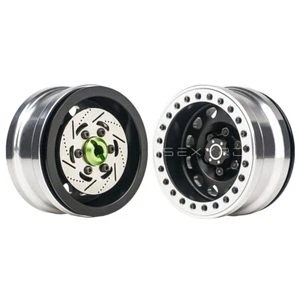 1.9" Upgrade Aluminum RC Wheel 2 pcs for 1/10 JDM-F150 HERO RC Truck Crawler Car - Picture 1 of 6