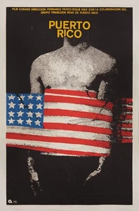 Póster cubano de Puerto Rico 1975 - Imagen 1 de 1