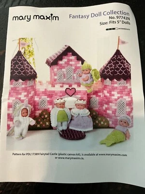 MARY MAXIM Fantasy Doll Collection +  5" Doll KIT - Image 1 of 4