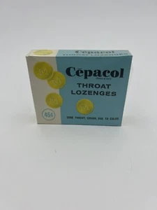 Vintage Cēpacol Throat Lozenges Sealed 24 Lozenges - Picture 1 of 5