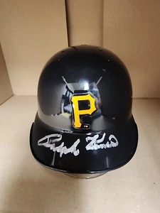Ralph Kiner Signed Pittsburgh Pirates Riddell Mini Batting Helmet – HOF 75 - Picture 1 of 6