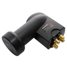 SAT LNB Quad 0,1 dB PremiumX 4 Teilnehmer zum Direktanschluss LMB LNC FullHD 4K