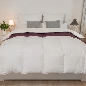 SOMMERDECKE KASSETTEN DAUNEN BETTDECKE 100% NATUR 200X220 FÜLLUNG 1000 G.NEU&OVP - Bild 1 von 6