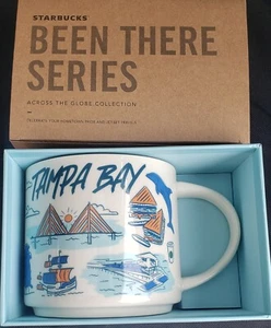 Starbucks 2022 Tampa Bay, Florida Been There Collection Coffee Mug NEW IN BOX - Picture 1 of 7