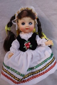Vintage Dolls of All Nations Poland Vinyl Jointed In Traditional Costume has Box - Picture 1 of 8