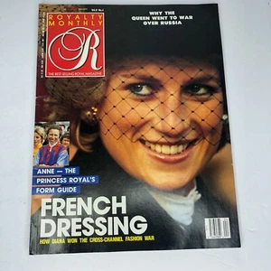 Royalty Monthly Magazine Princess Diana French Dressing January 1989 - Picture 1 of 11