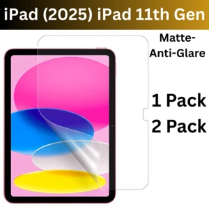 Anti-Glare/Matte Screen Protector For iPad (2025) 11" iPad 11th Generation (A16) - Picture 1 of 4