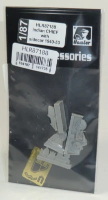 Hauler Bausatz - Indian Chief m. Beiwagen 1940-53, Nr. HLR87188, 1:87, NEU#1.25 - Bild 1 von 3