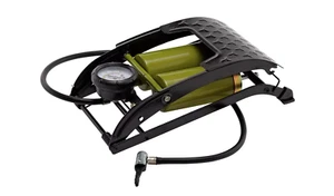 Gilde Doppelfass Fuß Reifenfüller Pumpe mit Zubehör - Neu - Bild 1 von 4