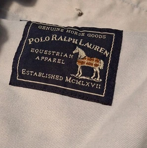 Vintage Ralph Lauren Vollsitz Denim Reiten Jods Reitbekleidung - 1990er Jahre - Bild 1 von 6