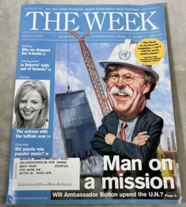 The Week Aug 2005 Vol 5 Issue 220 Magazine Ambassador Bolton Man On A Mission - Picture 1 of 4
