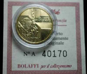 2003 Polonia Giovanni Paolo II 2 zlotich  -  Bolaffi -  in cofanetto - Foto 1 di 2
