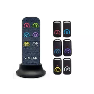 Key Finder with Thinner Receivers & Advanced Fabric Remote 80dB+ RF Item Loca... - Picture 1 of 5