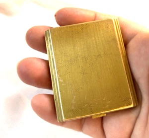 Vanity case vintage anni '30 Zell Fifth Avenue Rouge compatto - Foto 1 di 8