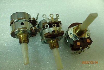 CTS 50K Ohm Potentiometer LOG Stereo Potentiometer Body22mm shaft 6x20mm x3pcs - Image 1 of 4