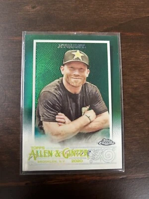 2020 Topps Allen & Ginter Chrome - Ryan Nyquist Green/99 BMX Legend - Image 1 of 2