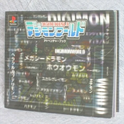 DIGIMON WORLD Adventure Game Guide Sony PlayStation 1 Book 1999 Japan AX11 - Image 1 of 4