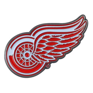 Detroit Red Wings Color Metal Emblem 2.3"x3.2" - Picture 1 of 4