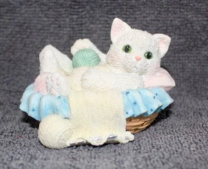 Calico Kittens 1994 Sweet Dreams Figurine Pricilla Hillman Adorable - Picture 1 of 5