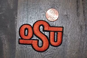 Oklahoma State Cowboys 2 3/8" "OSU" Patch 2001-Present Primay Logo College - Picture 1 of 1