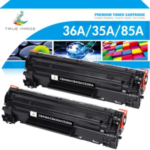 2x Toner Kompatibel für HP LaserJet P1005 P1006 P1505 P1100 P1102 CB436A 85A 36A - Bild 1 von 13