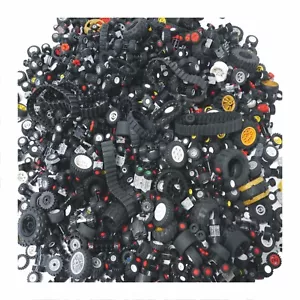 LEGO® Teile Konvolut 1kg | Reifen & Räder | gemischte Kiloware | Guter Zustand - Picture 1 of 1