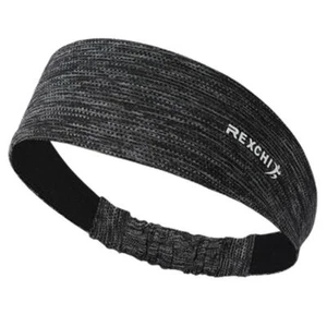 Sports Headband Yoga Gym Sweatband Women Men Hair Bands Prevent T3J5 Q8C2 - Picture 1 of 14