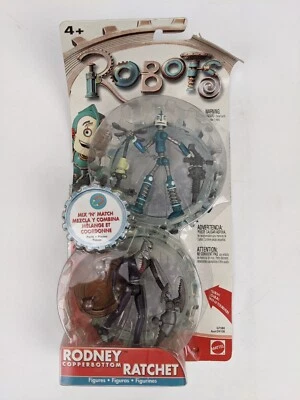 Figuras Rodney & Ratchet ROBOTS Mattel G7588 2004 nuevas Foto 1 de 4