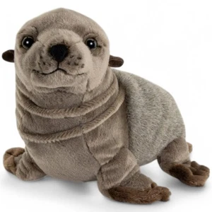 Carl Dick Seehund, Robbe grau ca. 27cm, Plüschtier, Kuscheltier - Bild 1 von 4