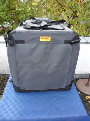 Faltbare Hunde Transportbox Cool Pet plus Sondermaß 62x55x55 cm grau - Bild 1 von 4