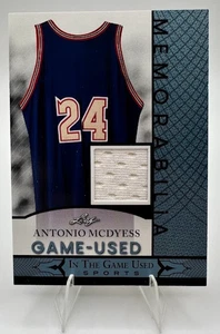 2024 Leaf In The Game Used GUM-5 Antonio McDyess Game-Used Memorabilia Card - Bild 1 von 2