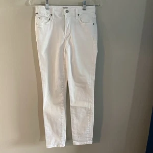 Citizen of Humanity Rocket Crop High Rise Skinny Jeans Womens Size 27 White - Picture 1 of 7