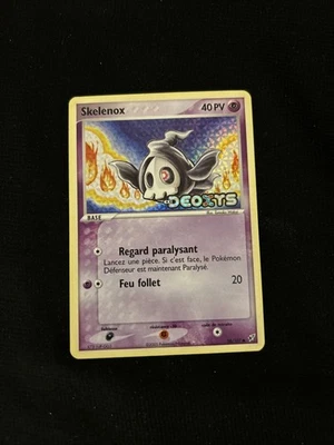 Carte Pokémon Skelenox 58/107 Holo Reverse Bloc Ex Deoxys - Photo 1/3