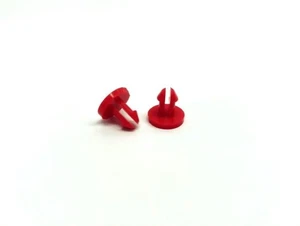 ID25-0204 Entegris / Fluoroware ID Button, Red Teflon, pack of 5 - Picture 1 of 2