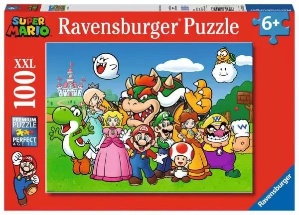 4005556129928 Puzzle 100el XXL Super Mario 129928 Ravensburger Ravensburger Foto 1 de 1
