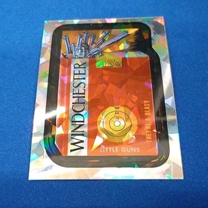2014 Wacky Packages Chrome Series 1 "WINDCHESTER" #107 Atomic Refractor Card - Picture 1 of 1