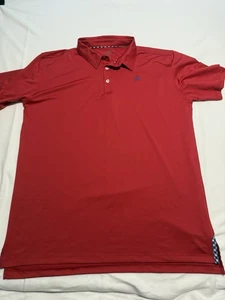 Bald Head Blues Red Polo Shirt Mens XXXL Golf Performance 3XL - Picture 1 of 12