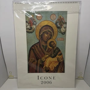 Cavallini & Co "Icone" 2006 Wall Calendar Nineteenth Century Art 19"x 13.5" - Picture 1 of 11