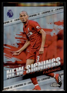 2018-19 Topps Cromo Premier League Nuevos Fichajes Fabinho - Liverpool FC - Imagen 1 de 2