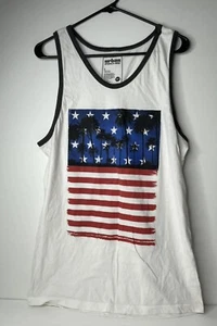 Urban Pipeline Men's Tank Top Size Medium American Flag USA Patriotic Shirt - Picture 1 of 6