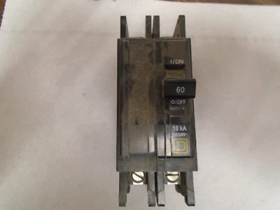 Square Deal 2 Pole  60 A AB-5980----"USED" - Image 1 of 2